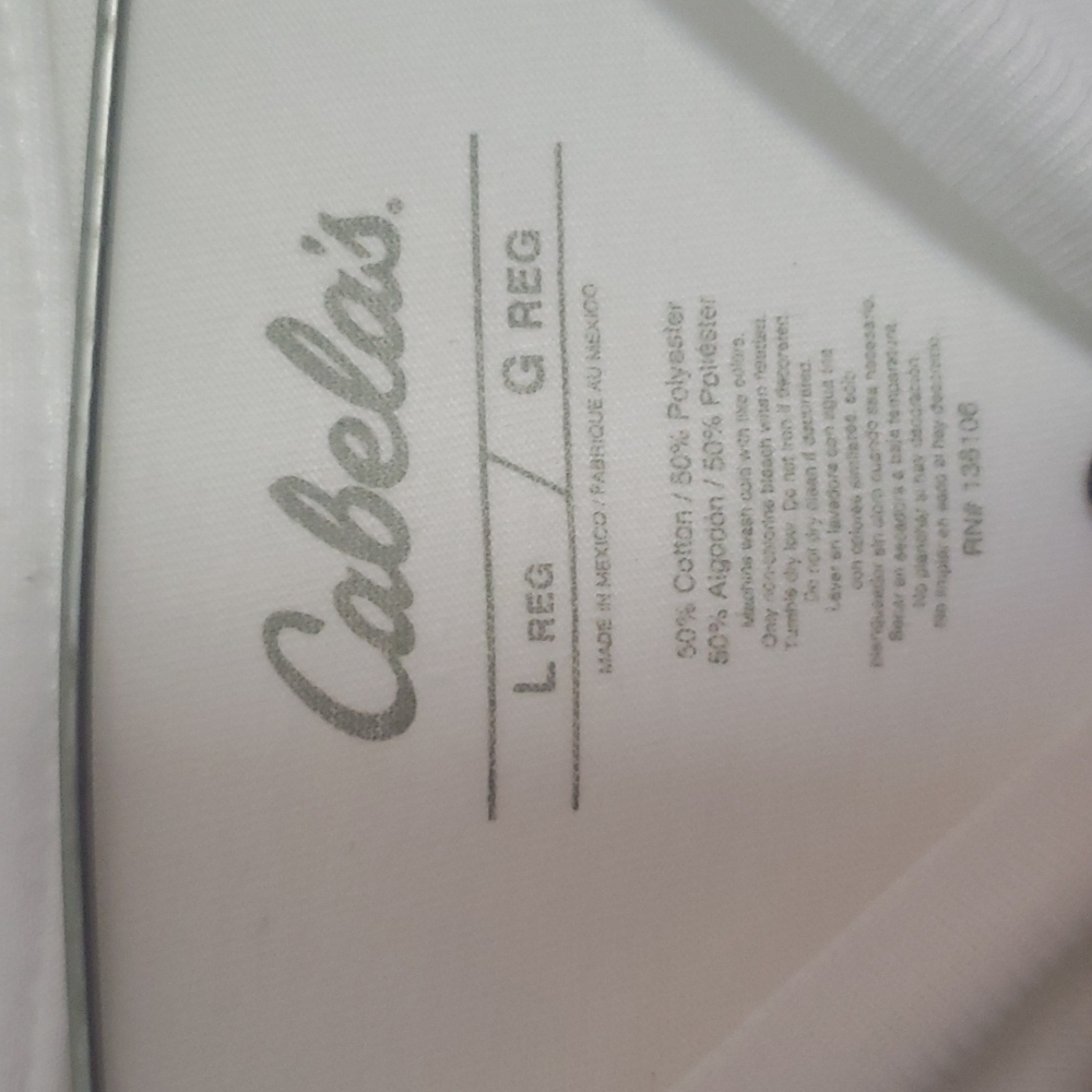 NWT Cabela's tshirt - Picture 4 of 5